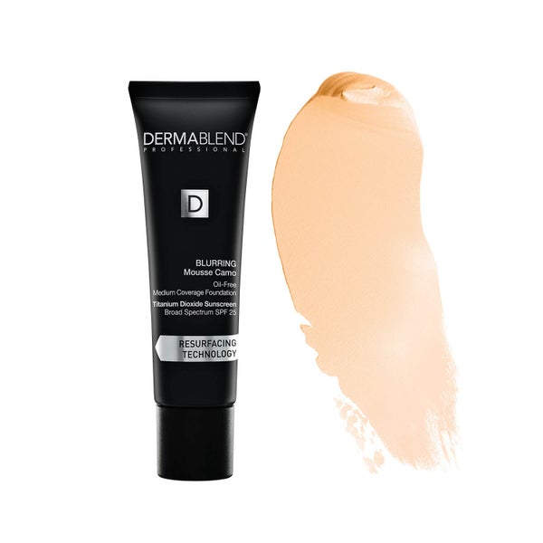 Dermablend Blurring Mousse Foundation Make-Up with SPF25 for Oil-Free Medium to High Coverage (Various Shades)