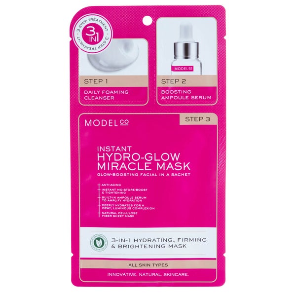 ModelCo Hydro-Glow Miracle maschera idratante illuminante