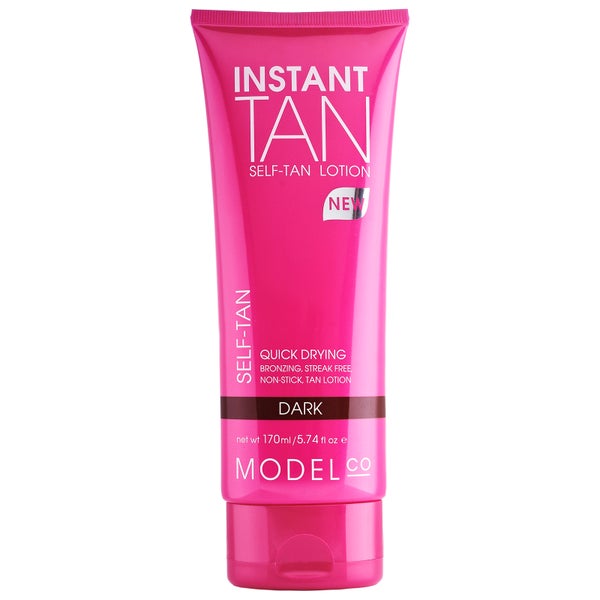 Loção Instant Tan Self-Tan Dark da ModelCo 170 ml