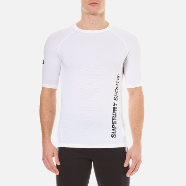 Superdry Men's Sports Active Relaxed T-Shirt - White