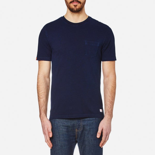Superdry Men's Lite Loom City Indigo T-Shirt - Real Blue Indigo