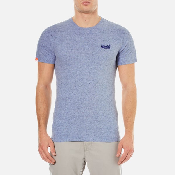 Superdry Men's Orange Label Vintage Embroidered T-Shirt - Flint Blue Grit