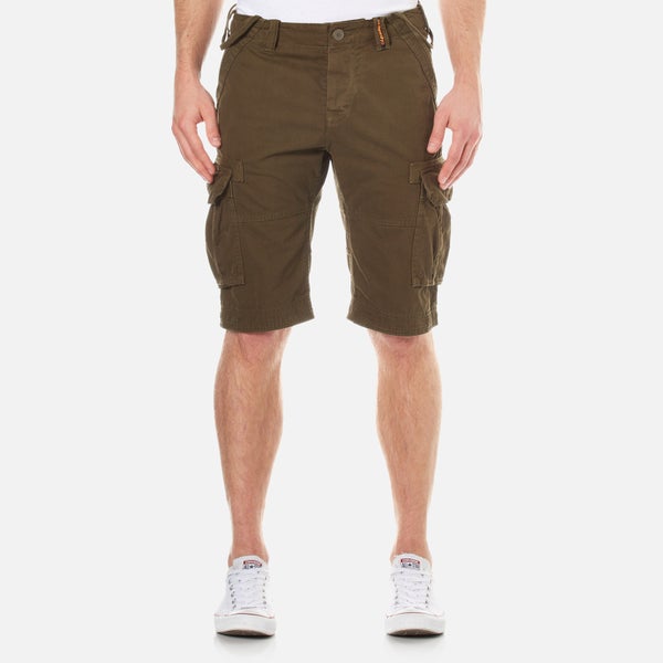 Superdry Men's Core Cargo Lite Shorts - Truest Khaki