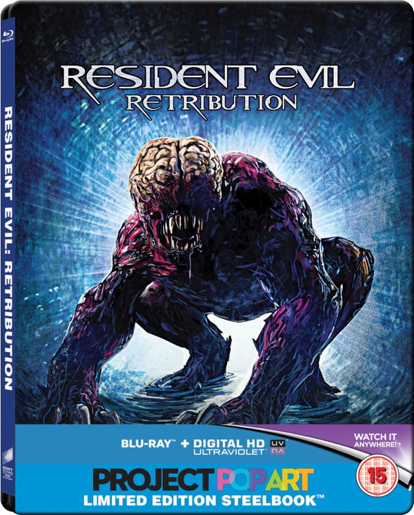 Resident Evil: Retribution - Steelbook Exclusif Limité pour Zavvi