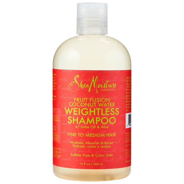 Shea Moisture フルーツ フュージョン ウェイトレス シャンプー 384ml