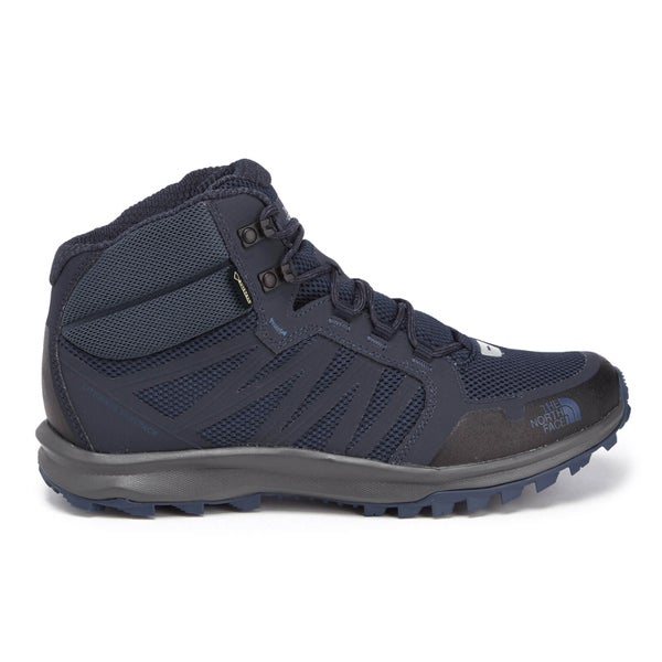 The North Face Men's Liteave Fastpack Mid GTX Walking Shoes - Urban Navy/Shady Blue