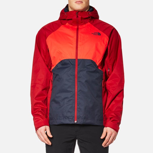 The North Face Men's Sequence Jacket - Urban Navy/High Risk Red/Cardinal Red