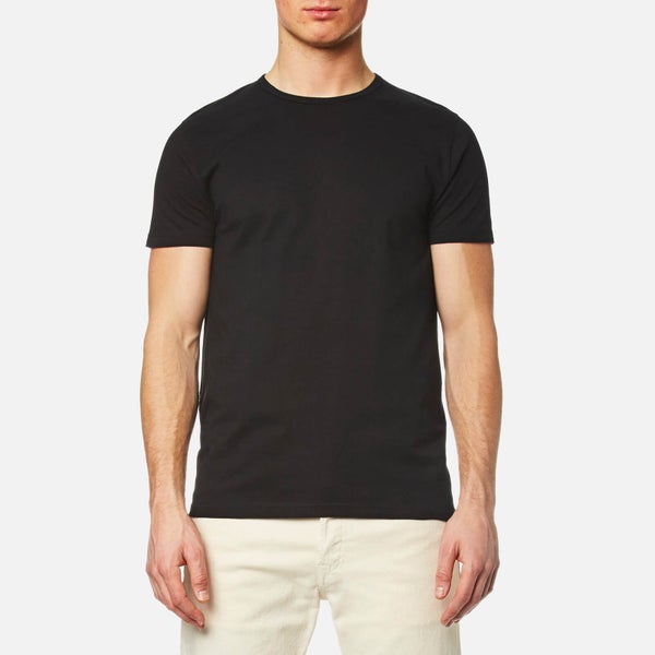 Edwin Men's Double Pack Short Sleeve T-Shirt - Black