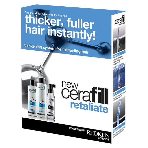 Redken Cerafill Retaliate Kit for Advanced Thinning Hair 22.3oz