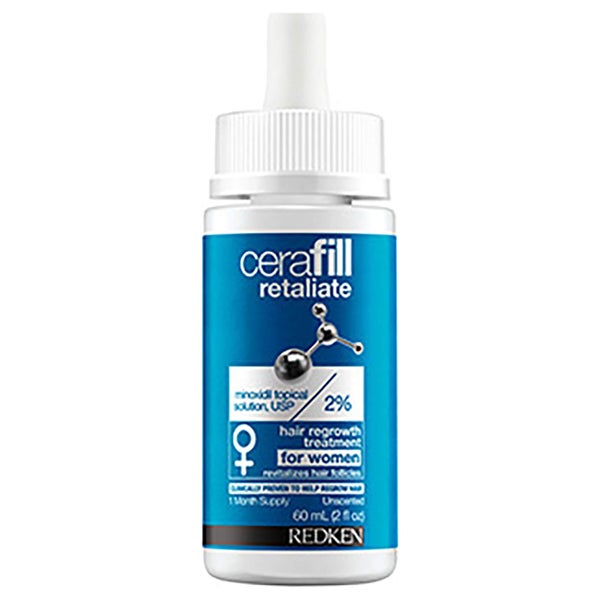 Redken Women's Cerafill Retaliate Minoxidil Topical Solution USP 2% 2oz