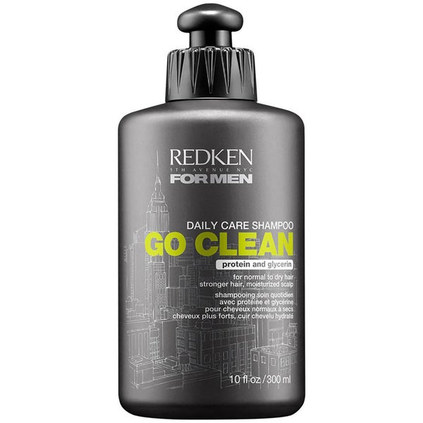 Redken for Men Go Clean Daily Care Shampoo 10oz