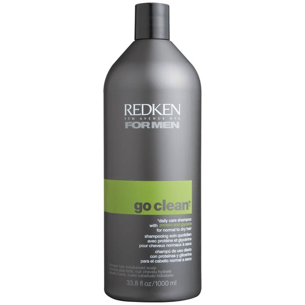 Redken for Men Go Clean Daily Care Shampoo 33.8oz