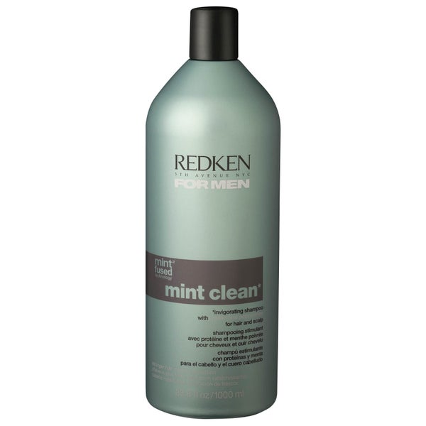 Redken for Men Mint Clean Invigorating Shampoo 33.8oz