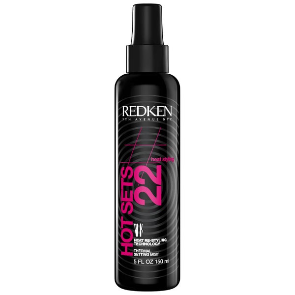 Redken Heat Styling Hot Sets 22 Thermal Protection Hair Spray 5oz