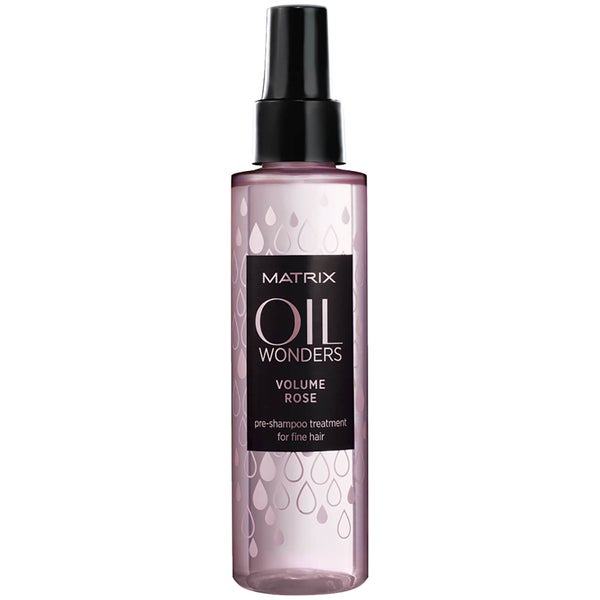Matrix Oil Wonders Volume Rose Pre-Shampoo Treatment for Fine Hair 4.2oz