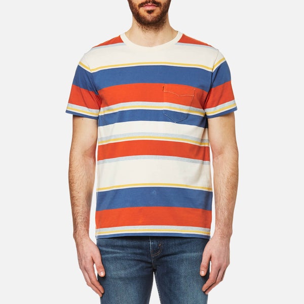 Levi's Orange Tab Men's Pocket T-Shirt - Stripe
