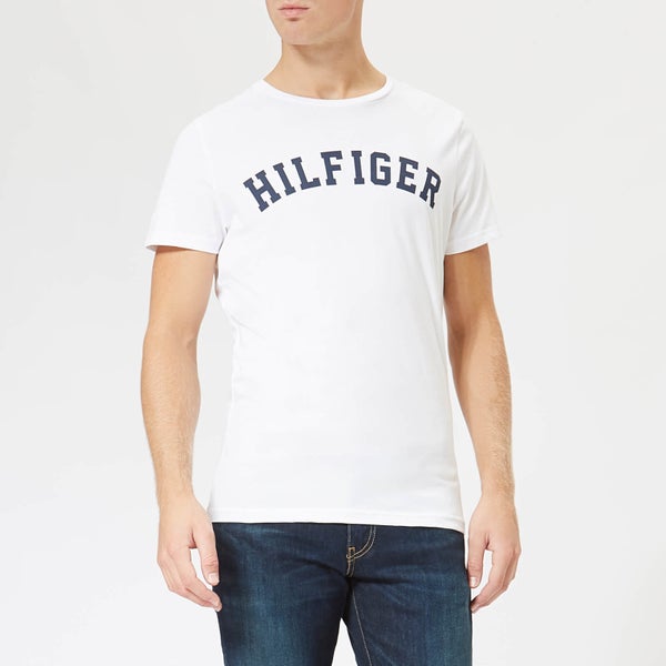 Tommy Hilfiger Men's Short Sleeve Logo T-Shirt - White