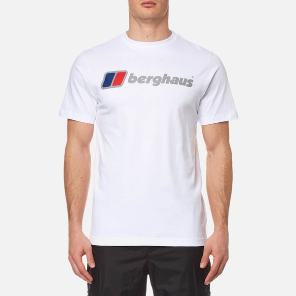 Berghaus Men's Block Logo 1 T-Shirt - White