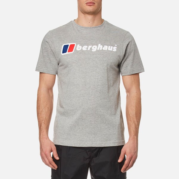 Berghaus Men's Block Logo 1 T-Shirt - Grey