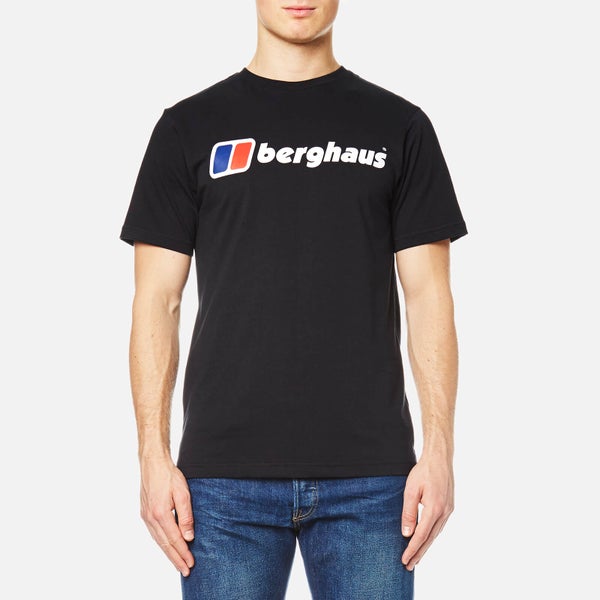 Berghaus Men's Block Logo 1 T-Shirt - Jet Black