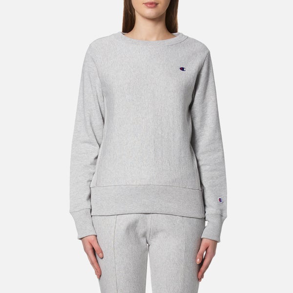 Champion Women's Crew Neck Sweatshirt - Grey