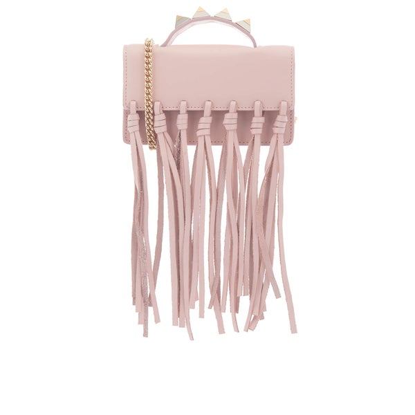 SALAR Women's Zoe Knots Bag - Soft Pink
