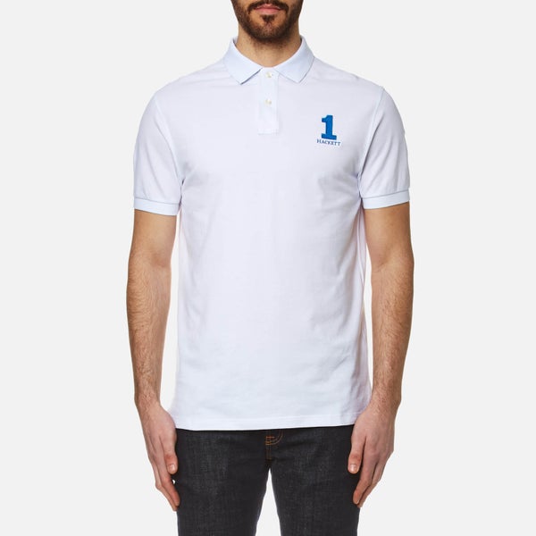 Hackett London Men's New Classic Polo Shirt - White