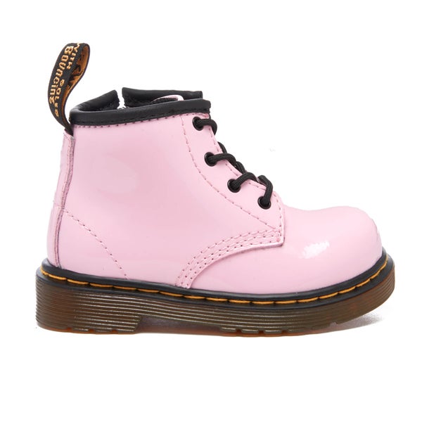Dr. Martens Toddlers' Brooklee B Patent Lamper Lace Boots - Baby Pink