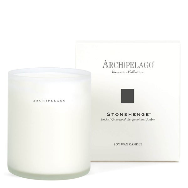Ароматическая свеча в коробке Archipelago Botanicals Boxed Stonehenge Candle 270 г