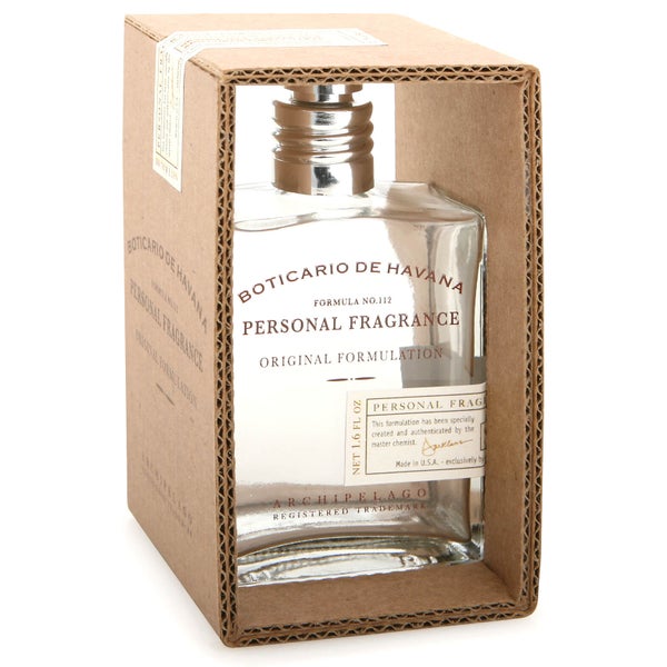 Vaporisateur de parfum Boticario de Havana Archipelago Botanicals 50 ml