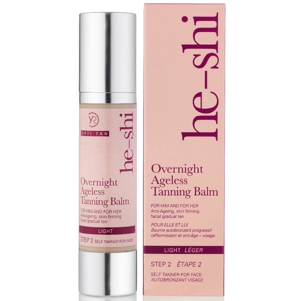 He-Shi Overnight Ageless balsamo abbronzante anti-età 50 ml