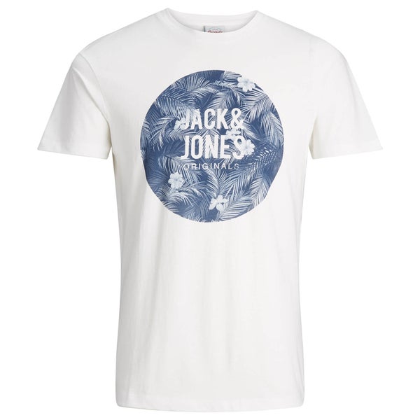 T-Shirt Homme Originals Newport Jack & Jones -Blanc