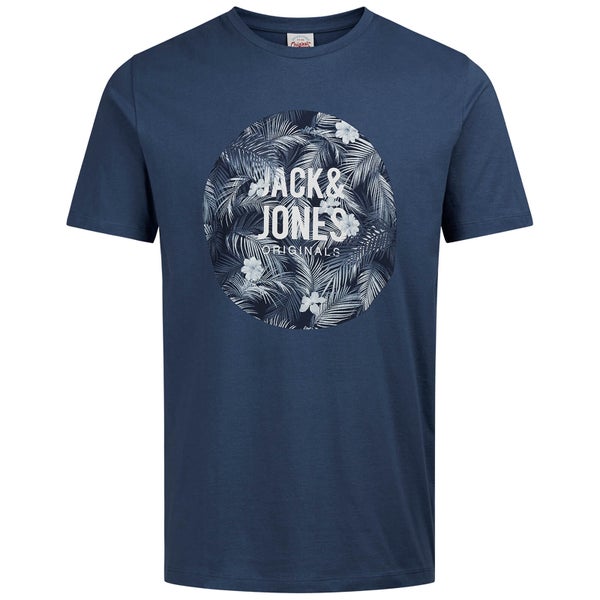 T-Shirt Homme Originals Newport Jack & Jones - Bleu