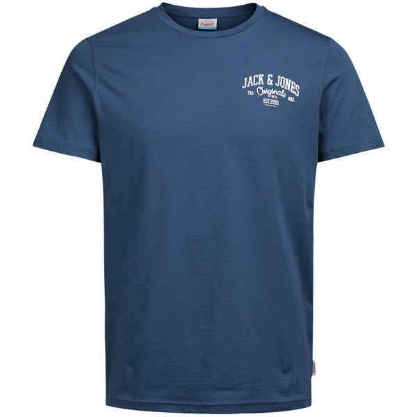T-Shirt Homme Originals Howdy Jack & Jones -Bleu