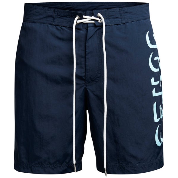 Jack & Jones Men's Classic Board Shorts - Navy Blazer