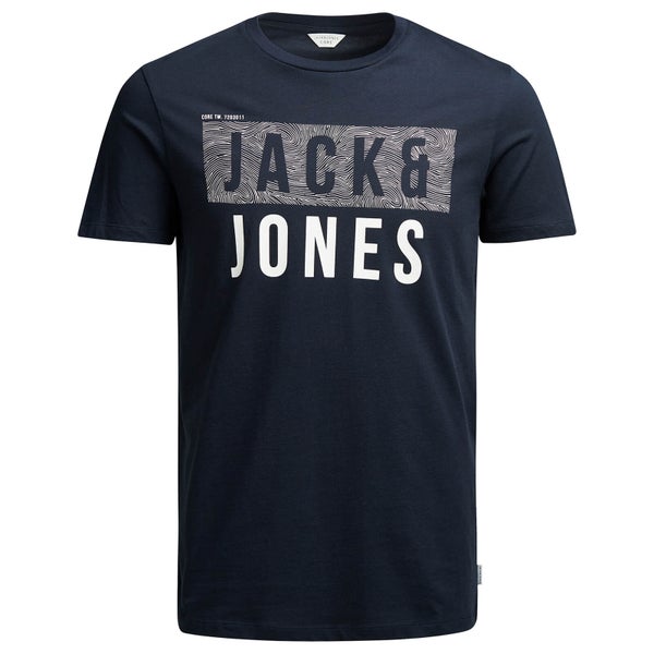 T-Shirt Homme Core Tate Jack & Jones -Bleu Marine