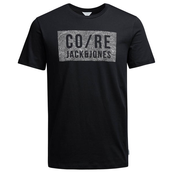 T-Shirt Homme Core Tate Jack & Jones -Noir