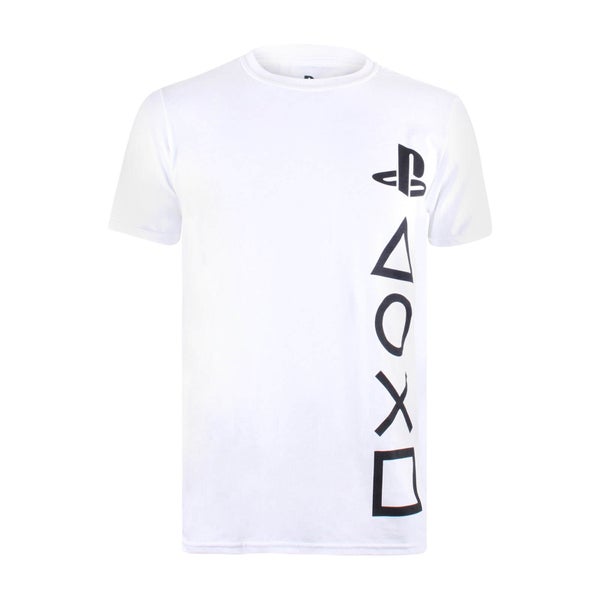 PlayStation Symbols Männer T-Shirt - Weiß