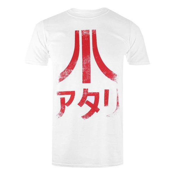 Atari Men's Japanese Logo T-Shirt - White