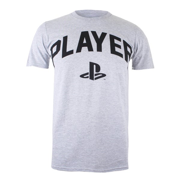 PlayStation Player Heren T-Shirt - Lichtgrijs