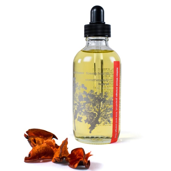 Red Flower Italian Blood Orange Aromatherapeutic Body Oil