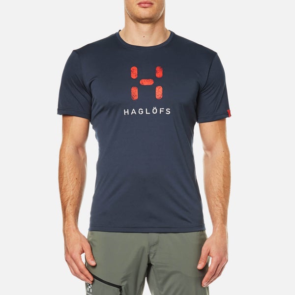 Haglöfs Men's Glee T-Shirt - Tarn Blue