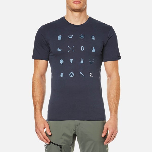 Haglöfs Men's Camp T-Shirt - Tarn Blue