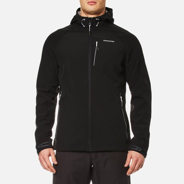 Craghoppers Men's Discovery Adventures Hooded Windshield Jacket - Black