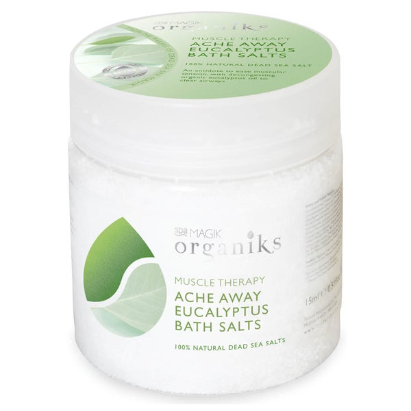 Spa Magik Organiks Muscle Therapy Ache Away Eucalyptus Bath Salts(스파 매직 오가닉 머슬 테라피 에이크 어웨이 유칼립투스 배스 솔트)