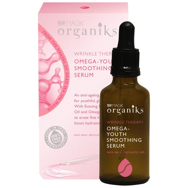Антивозрастная сыворотка с жирными кислотами омега-3 Spa Magik Organiks Wrinkle Therapy Omega-Youth Smoothing Serum