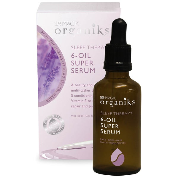 Сыворотка для лица и тела с 6 видами масел Spa Magik Organiks Sleep Therapy 6-Oil Super Serum