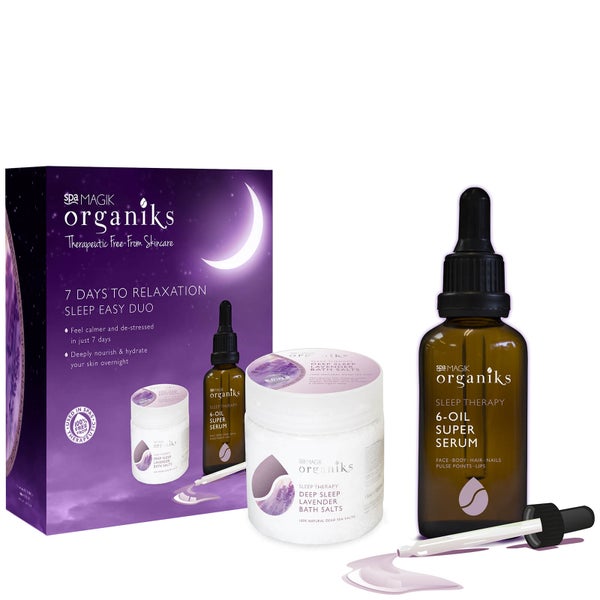 Spa Magik Organiks 7 Days to Relaxation Sleep Easy duo per il sonno