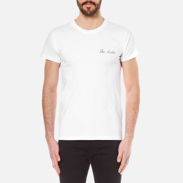 Maison Labiche Men's The Dude Heavy T-Shirt - White