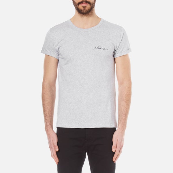 Maison Labiche Men's Notorious T-Shirt - Heather Grey
